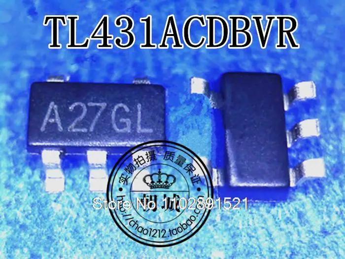 TL431ACDBVR TL431A A27GL SOT23-5, 10 /